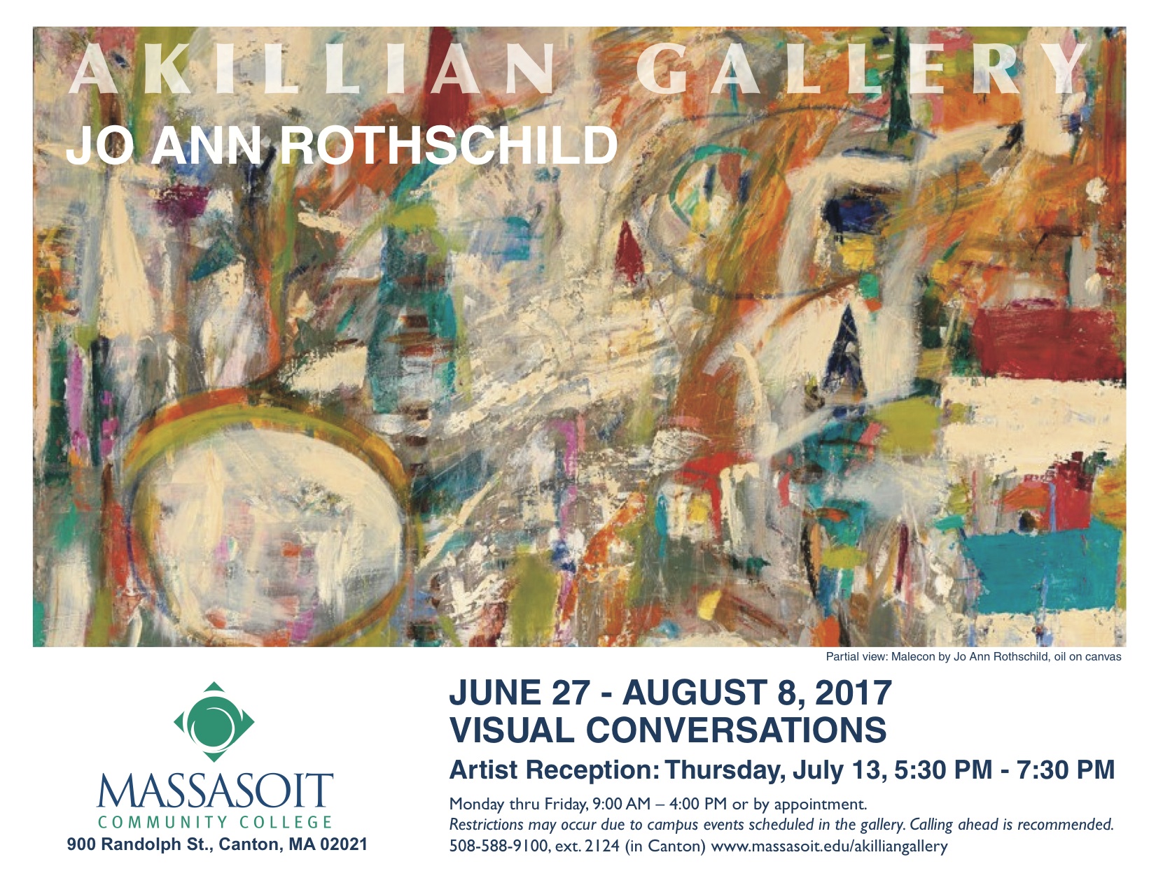 Jo Ann Rothschild Exhibition Announcement